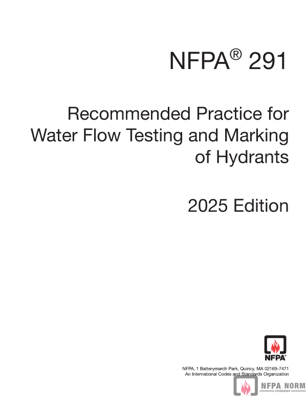 NFPA 291 PDF